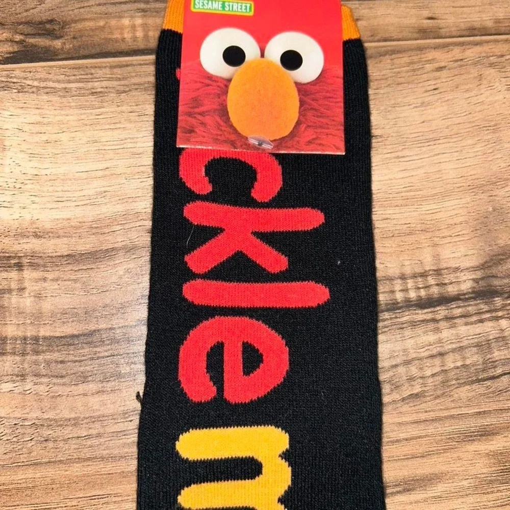 Sesame Street Tickle Me Elmo Cushion‎ Socks, Size 9-11